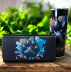 Peněženka a termohrnek - Tlapka B