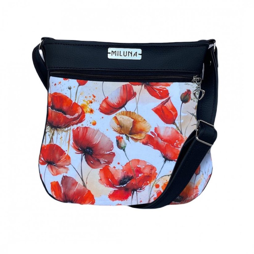 Koženková crossbody kabelka č. 86