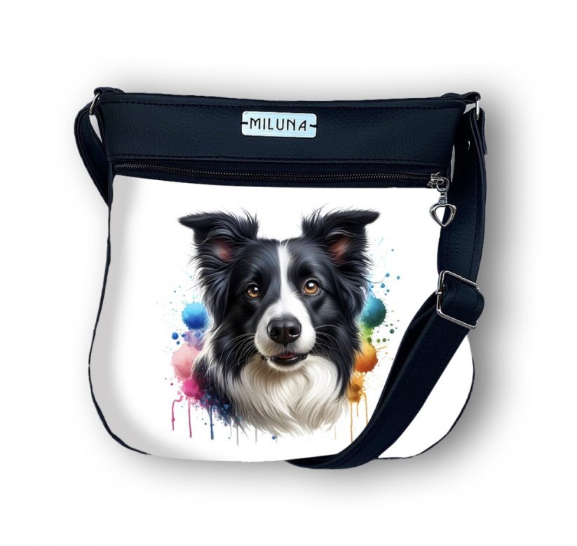 Crossbody kabelka - Kolorka - Plemeno - KOLORKA: Border kolie 2