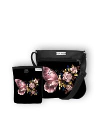 Malá sada kabelek - Růžový motýl