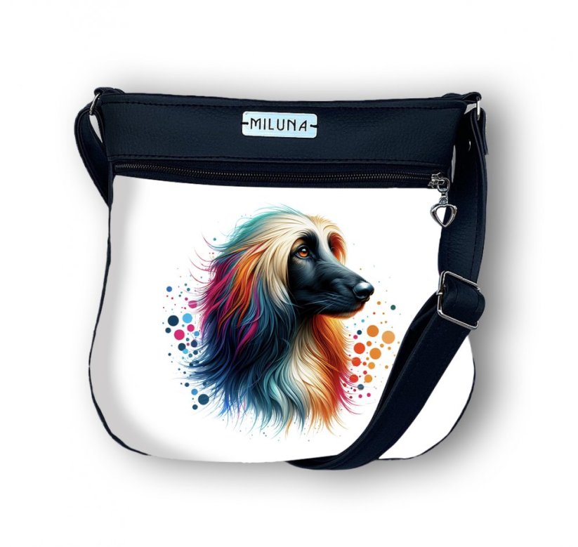 Crossbody kabelka - Kolorka - Plemeno - KOLORKA: Afghánský chrt 2