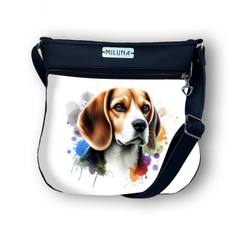 Crossbody kabelka - Kolorka - Plemeno - KOLORKA: Bígl (Beagle)