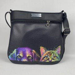 Koženková crossbody kabelka č. 77