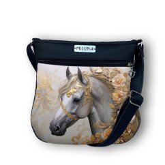 Koženková crossbody kabelka - Kůň A