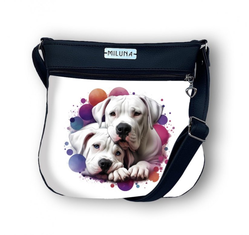 Crossbody kabelka - Kolorka - Plemeno - KOLORKA: Argentinská doga