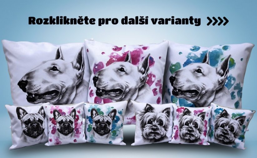 Sada 3ks polštářků