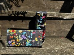 Peněženka a termohrnek - Luční kvítí