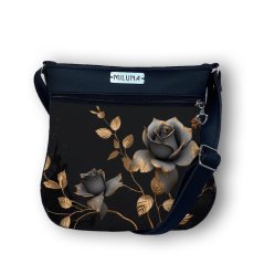 Koženková crossbody kabelka