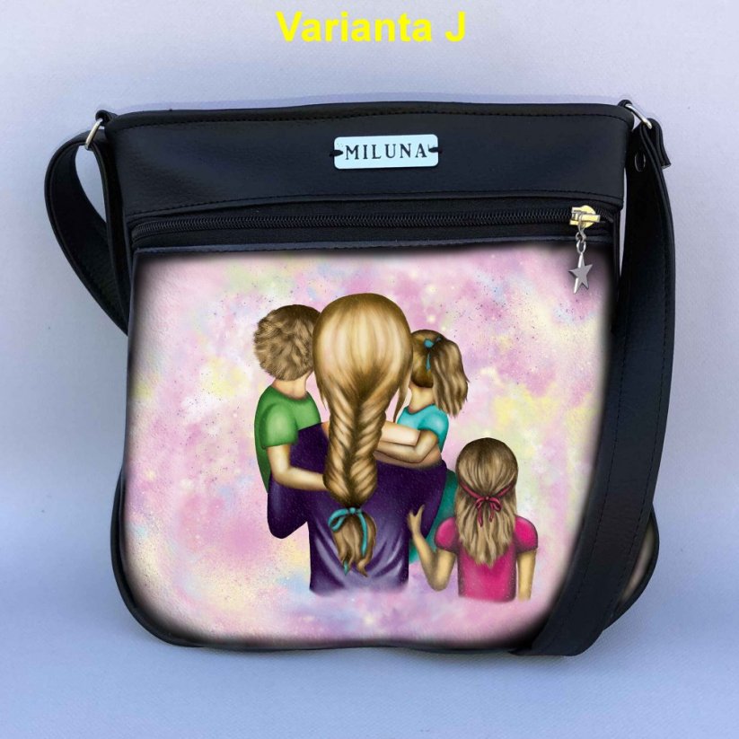 Koženková crossbody Maminka - Varianta: J