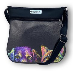 Koženková crossbody kabelka č. 77