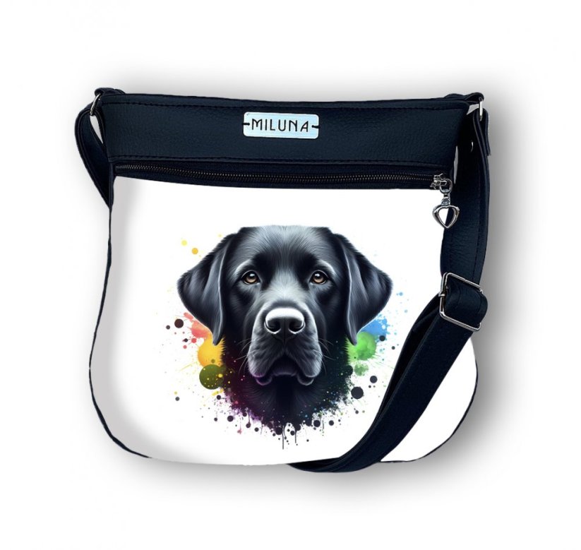 Crossbody kabelka - Kolorka - Plemeno - KOLORKA: Labrador černý