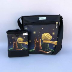 Koženková crossbody kabelka a pamlskovník č. 10