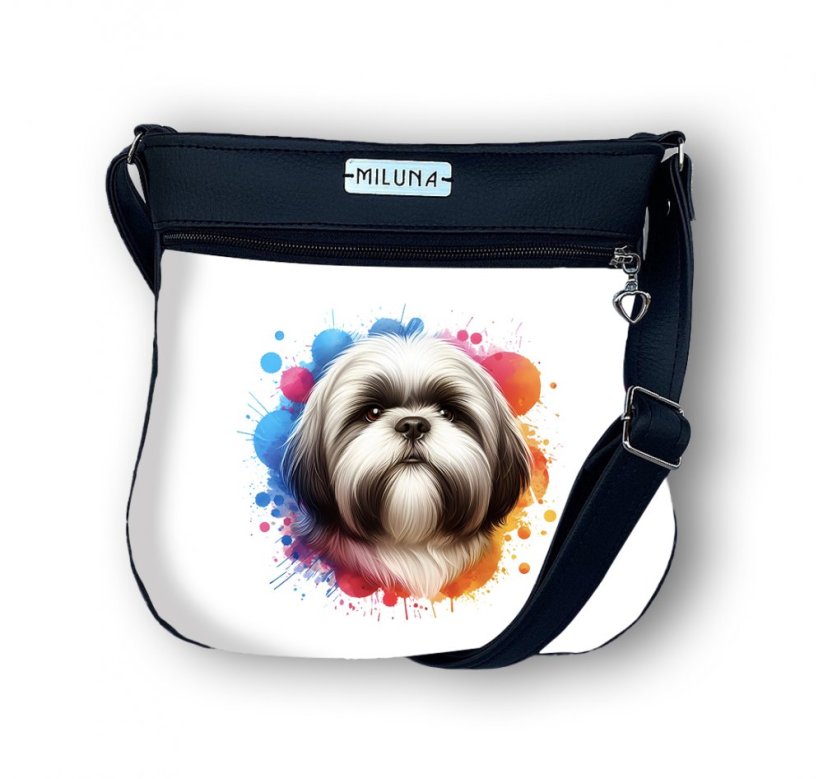 Crossbody kabelka - Kolorka - Plemeno - KOLORKA: Shih-tzu