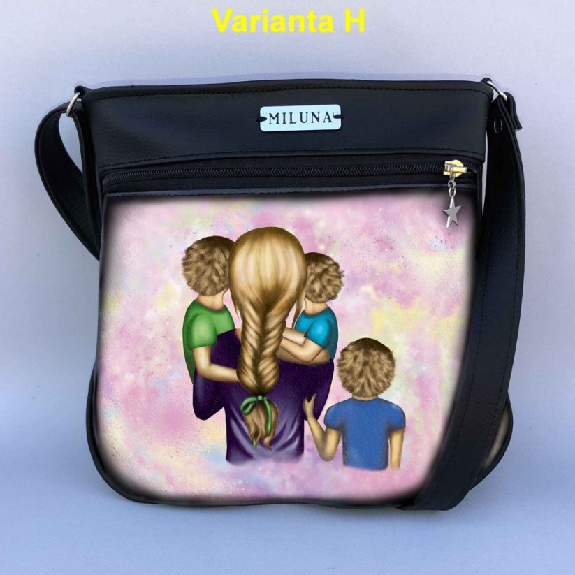 Koženková crossbody Maminka - Varianta: H