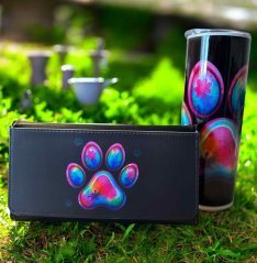 Peněženka a termohrnek - Tlapka D