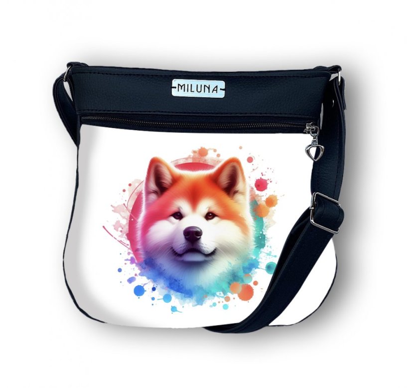 Crossbody kabelka - Kolorka - Plemeno - KOLORKA: Akita Inu