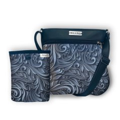 Koženková crossbody kabelka a pamlskovník č. 83