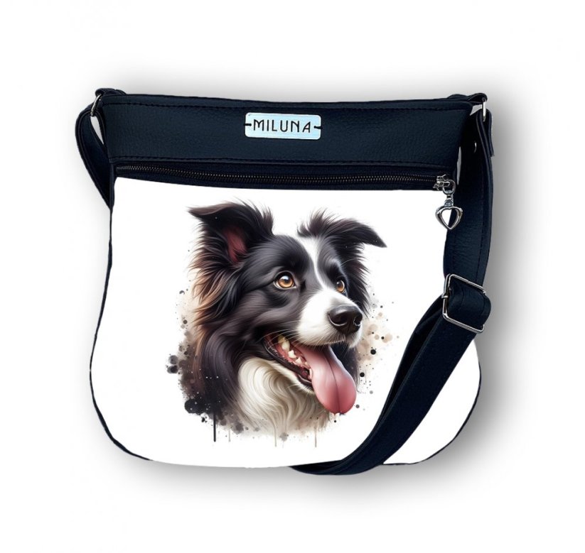 Crossbody kabelka - Kolorka - Plemeno - KOLORKA: Border kolie 1