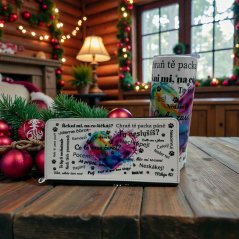 XL Peněženka a termohrnek - Hlášky duhové