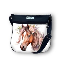 Koženková crossbody kabelka - Kůň D