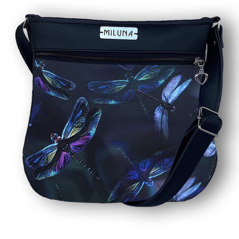 Koženková crossbody kabelka č. 110