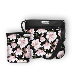 Koženková crossbody kabelka a pamlskovník č. 57