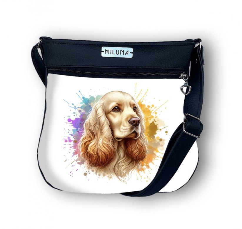 Crossbody kabelka - Kolorka - Plemeno - KOLORKA: Anglický kokršpaněl