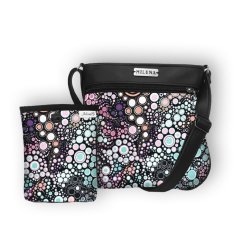 Koženková crossbody kabelka a pamlskovník č. 15