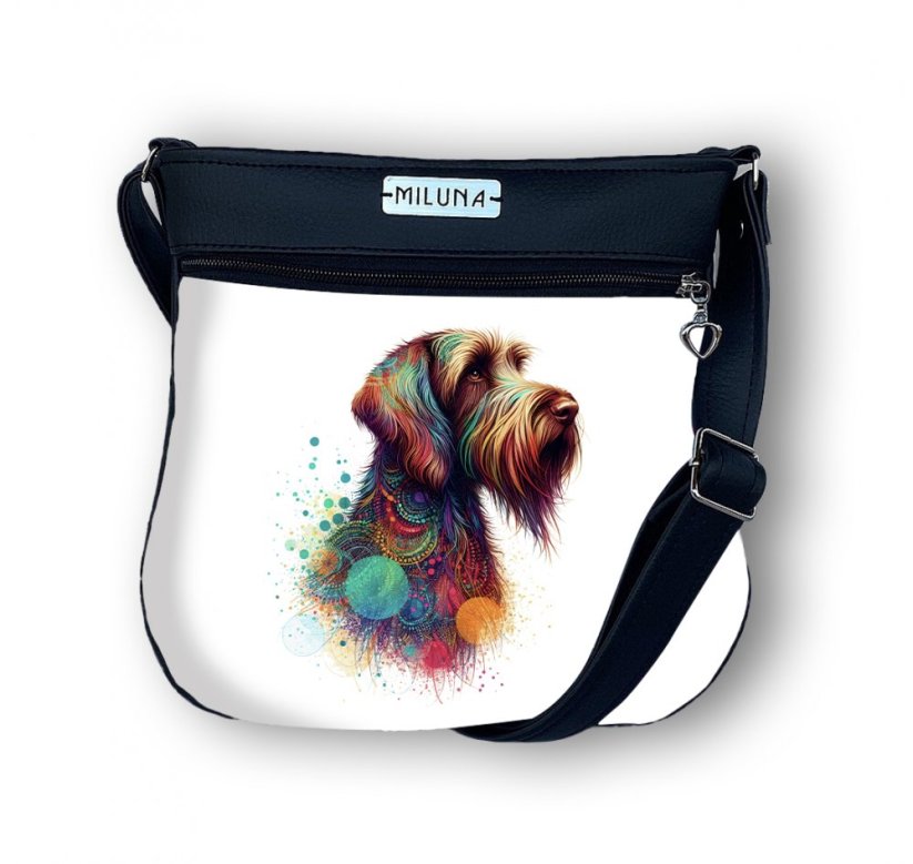 Crossbody kabelka - Kolorka - Plemeno - KOLORKA: Český fousek