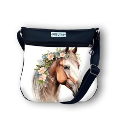 Koženková crossbody kabelka - Kůň C