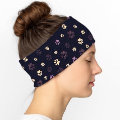 Čelenka - Fialové tlapky