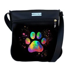 Koženková crossbody kabelka - Tlapka