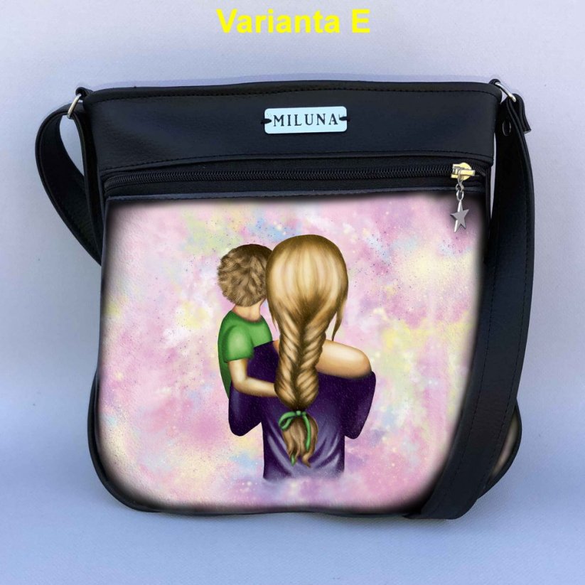 Koženková crossbody Maminka - Varianta: E