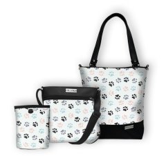 Koženková velká sada kabelek a pamlskovníku VS2