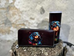 XL Peněženka a termohrnek - Jezevčík