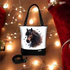 Koženková kabelka - Elegance - Kůň 1