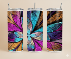 Termohrnek - Abstraktní květ